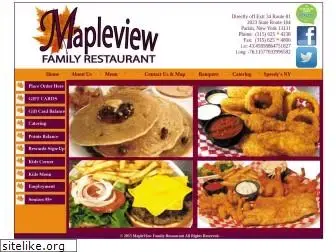 mapleviewfamilyrestaurant.com