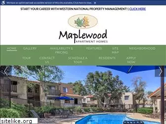 maplewoodapthomes.com