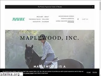 maplewoodstables.com