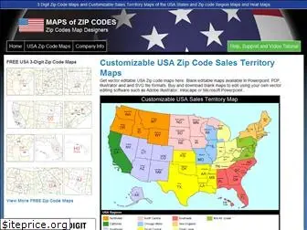 mapofzipcodes.com