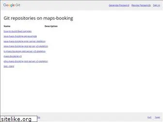 maps-booking.googlesource.com