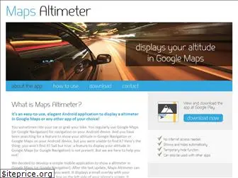 mapsaltimeter.com