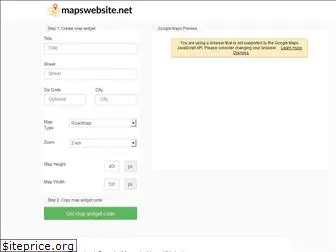 mapswebsite.net