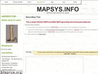 mapsys.info