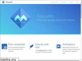 maquettejs.org