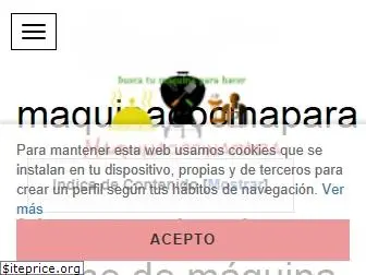 maquinacocinapara.com