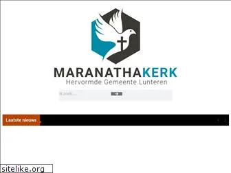 maranathakerk.net