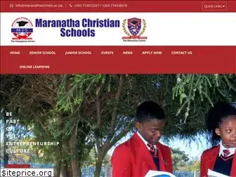 maranathaschools.ac.zw