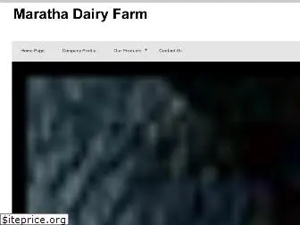 marathadairyfarm.com