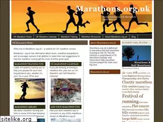 marathons.org.uk