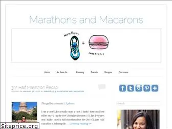 marathonsandmacarons.com