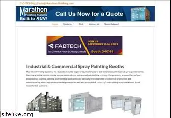 marathonspraybooths.com