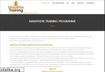 marathontrainingprogramme.com