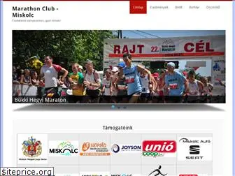 maratonclubmiskolc.hu