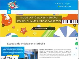 marbellamusicschool.com