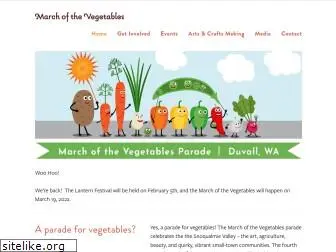 marchofthevegetables.org