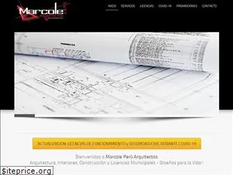 marcoleperuarquitectos.com