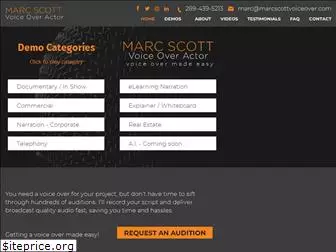 marcscottvoiceover.com