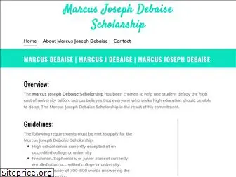 marcusjosephdebaisescholarship.com