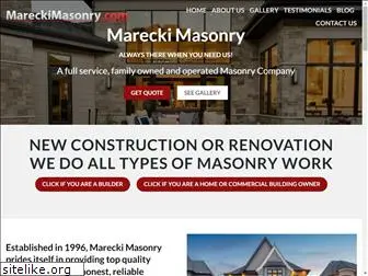 mareckimasonry.com
