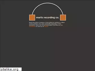 marfarecording.com