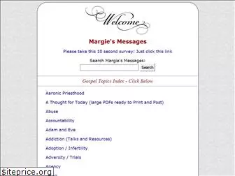 margiesmessages.com