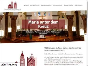maria-unter-dem-kreuz.de