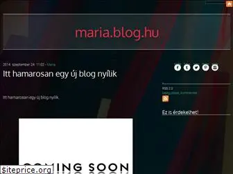 maria.blog.hu