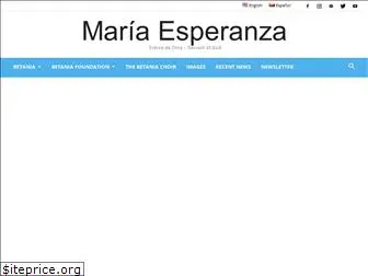 mariaesperanza.org