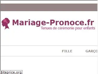 mariage-pronoce.fr