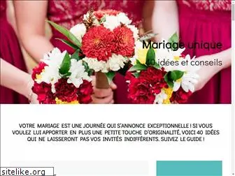 mariage-unique.com