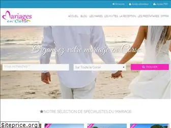 mariagesencorse.com