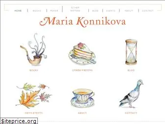 mariakonnikova.com