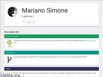 marianosimone.com