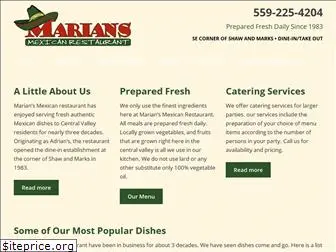 mariansmexicanrestaurant.com