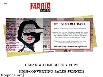 mariarana.com