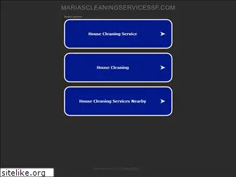 mariascleaningservicessf.com