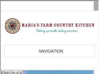 mariasfarmcountrykitchen.com