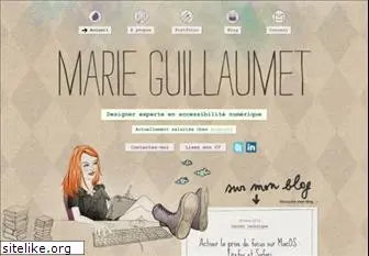 marieguillaumet.com