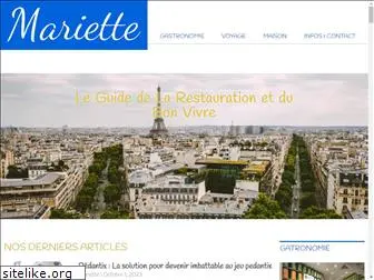 mariette-paris.com
