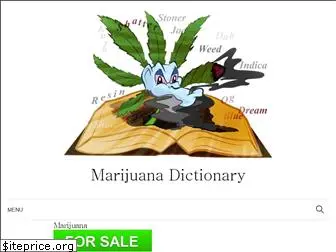 marijuanadictionary.com