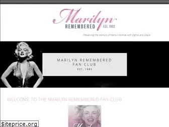 marilynrememberedfanclub.com