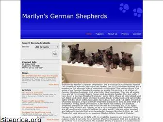 marilynsgermanshepherdpuppies.com