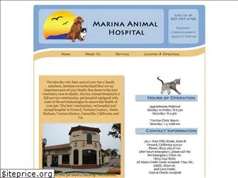 marinaanimalhospital.com