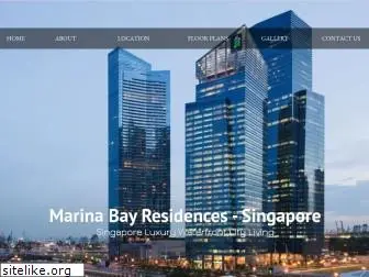 marinabayresidences.com
