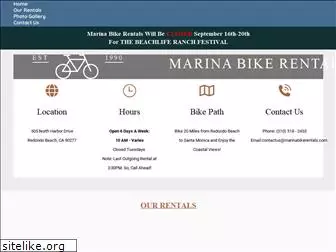 marinabikerentals.com