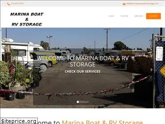 marinaboatandrvstorage.com