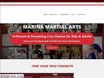 marinamartialarts.net