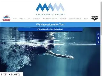 marinaquaticmasters.com