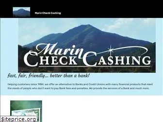 marincheckcashing.com